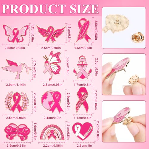 Image of JUNEBRUSHS 36pcs Enamel Pins Bulk for Party Favors Women Girls Clothes Decor Accessories