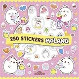  Molang - 250 autocollants Kawaï