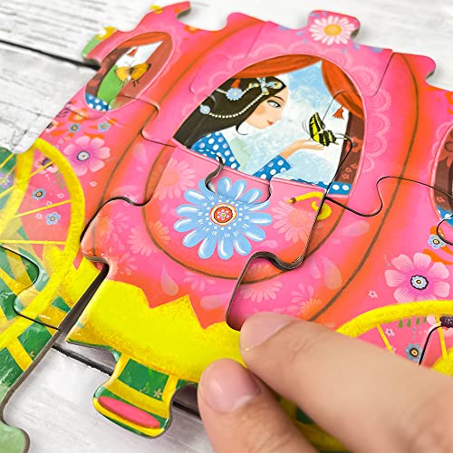 Djeco Elise’s Carriage Silhouette Jigsaw Puzzle, 1000 (Dj07254) #TOP3