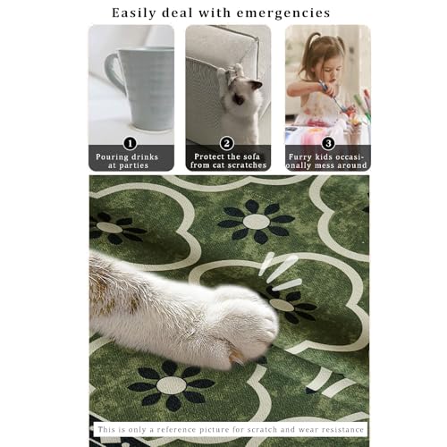 Housse de canapé lavable et douce pour trois sections de coussin - 6