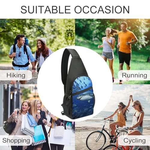 Bolso Sling Deportivo Para Senderismo Uso Diario Unisex miniatura 6