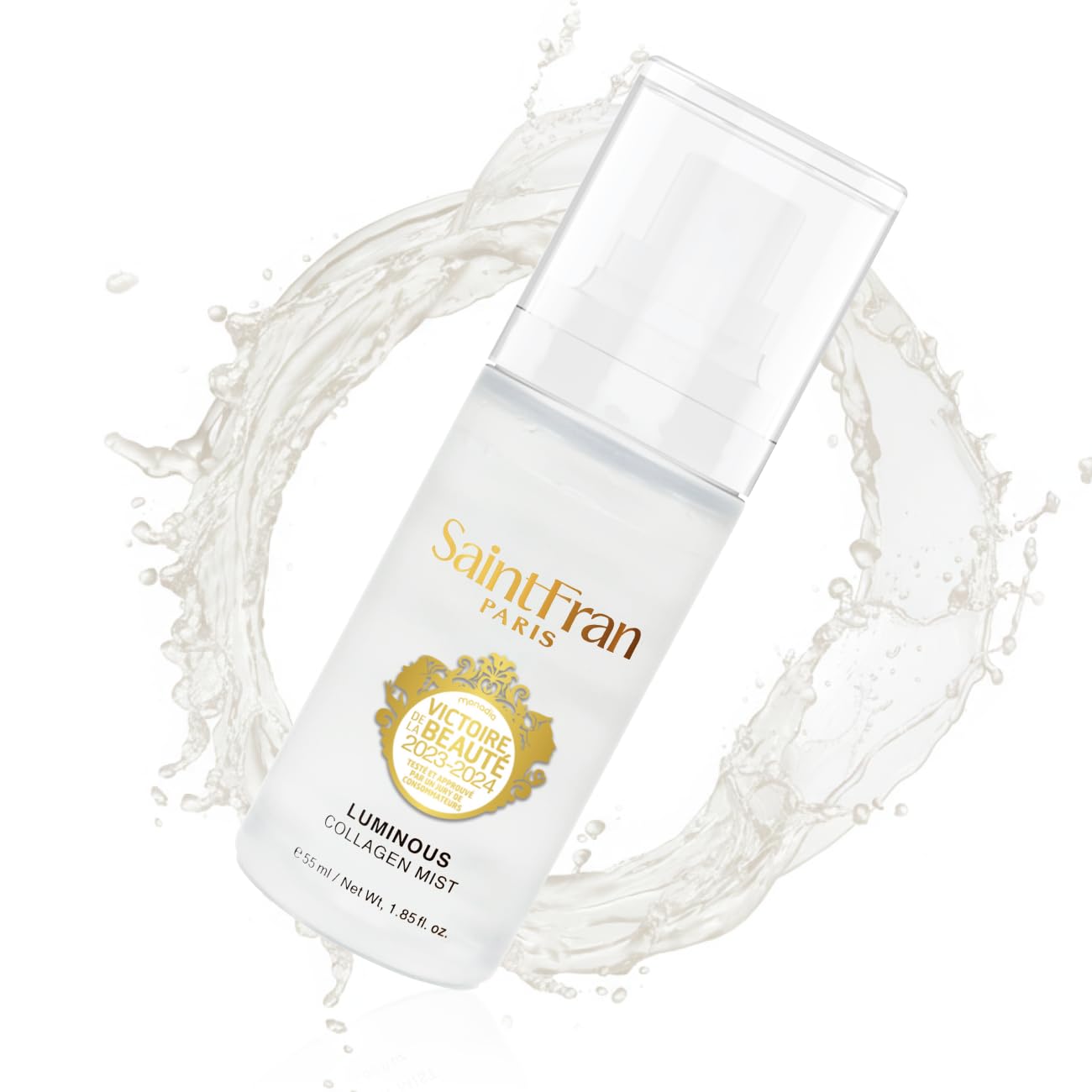 LUMINOUS COLLAGEN MIST 1.85 fl. oz. | Instant Hydrating Facial Spray with Collagen & Vitamin C | Daily Firming & Soothing Care for Dull, Tired or Dry Skin