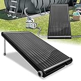 XMTECH Solar Poolheizung Sonnenkollektor Pool Heizung Solaranlage 111,5 x 66 cm, für Schwimmbad Gartendusche Pool