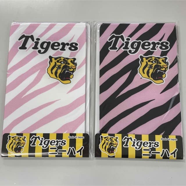 Amazon.co.jp: 品 Tigersニーハイソックス 虎柄 ピンク 阪神タイガース