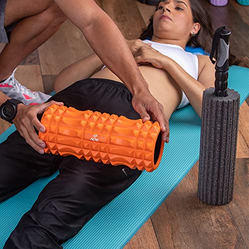 Rolo De Liberacao Miofascial 3X1, Laranja, T226, Acte Sports