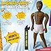 RODMONT Inflatable Display Figure with Groom Sash - Bachelor Party Decorations - Bachelorette Party Decor - Gag Gift - Novelty Inflatable Figure 60 Inches - Marcus