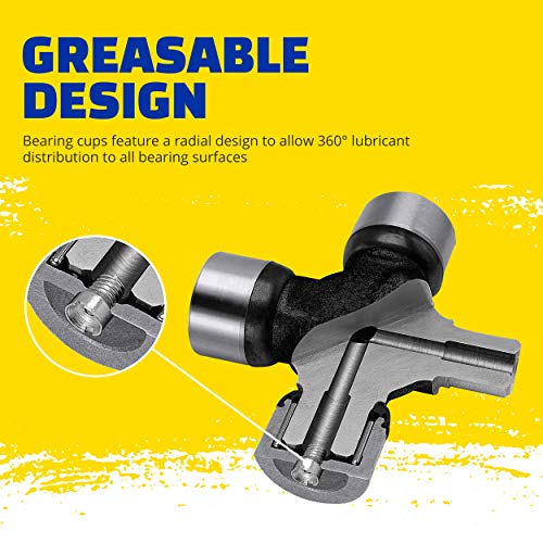 MOOG 295 Greaseable Super Strength Universal Joint for Chevrolet Silverado 1500 - image 7