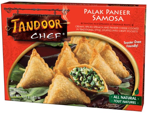 Tandoor Chef Palak Paneer Samosa, 7.5-Ounce (Pack of 12)