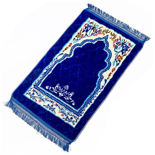 Tapis de prière extra épais et doux pour méditation confortable