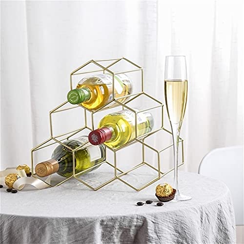 Soporte para botellas de vino YYDS para mesa 6 botellas miniatura 4