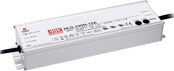 Fuente de alimentación LED 240 W 48 V 5 A, MeanWell HLG-240H-48 A