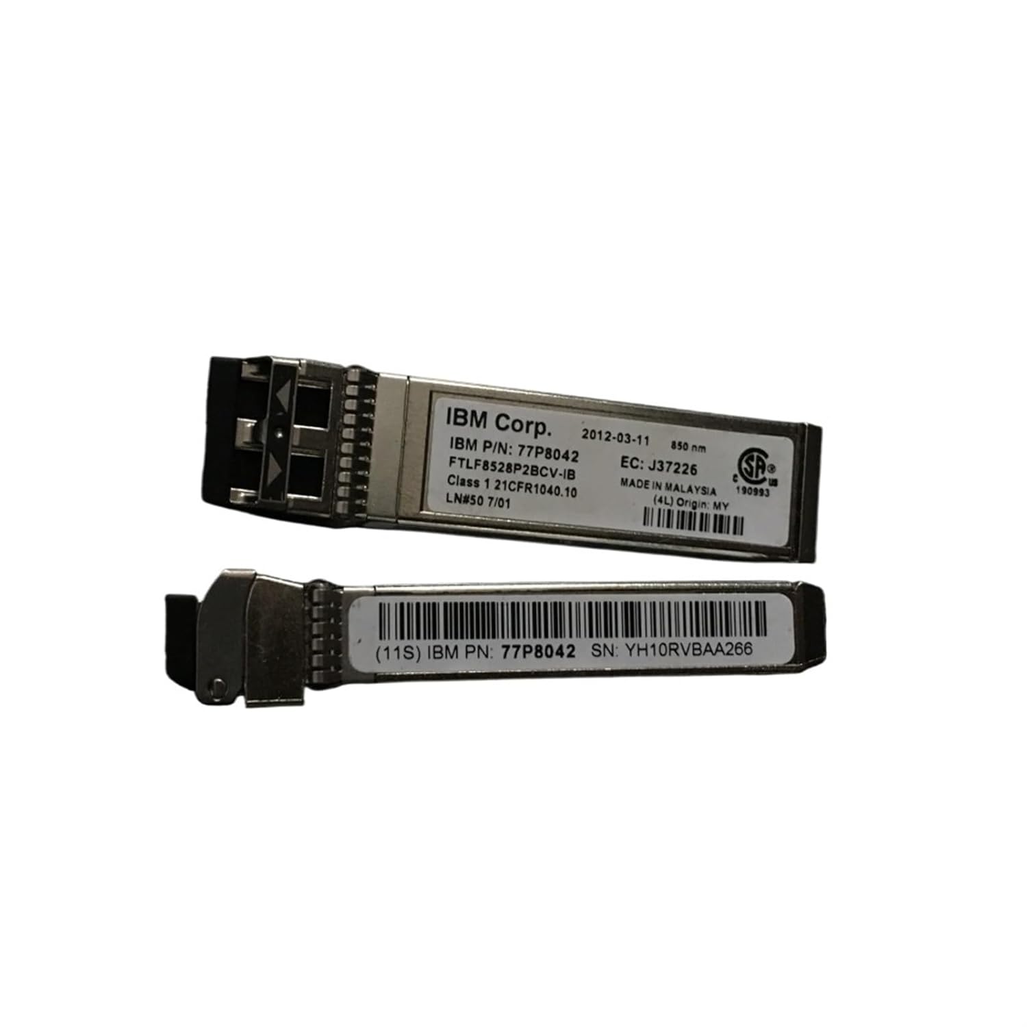 77P8042 FTLF8528P2BCV-IB 850nm 8G Multi-Mode Optical Fiber Module