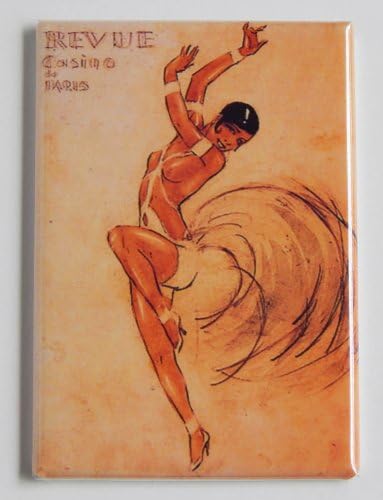 Josephine Baker Fridge Magnet (2.5 x 3.5 inches) image 3