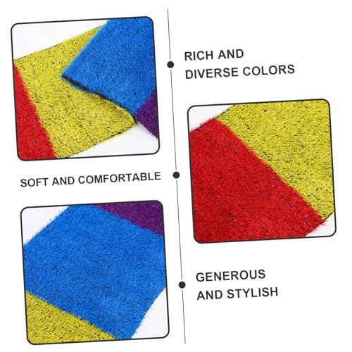 Tapis de sol pour l'école amortissant en gazon synthétique imité
