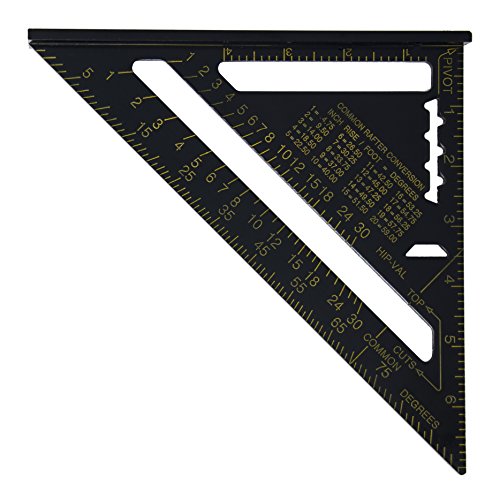 Vinca Arls-07 Aluminum Rafter Carpenter Triangle Square 7 Inch Measuring Layout Tool #TOP1