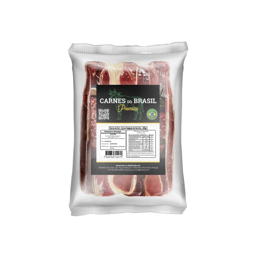 Carne de Sol Salgada de Novilho - 500g