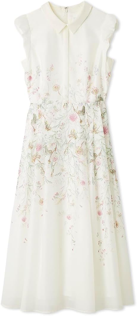 Amazon.co.jp: [セルフォード] パネルフラワーワンピース CWFO262007