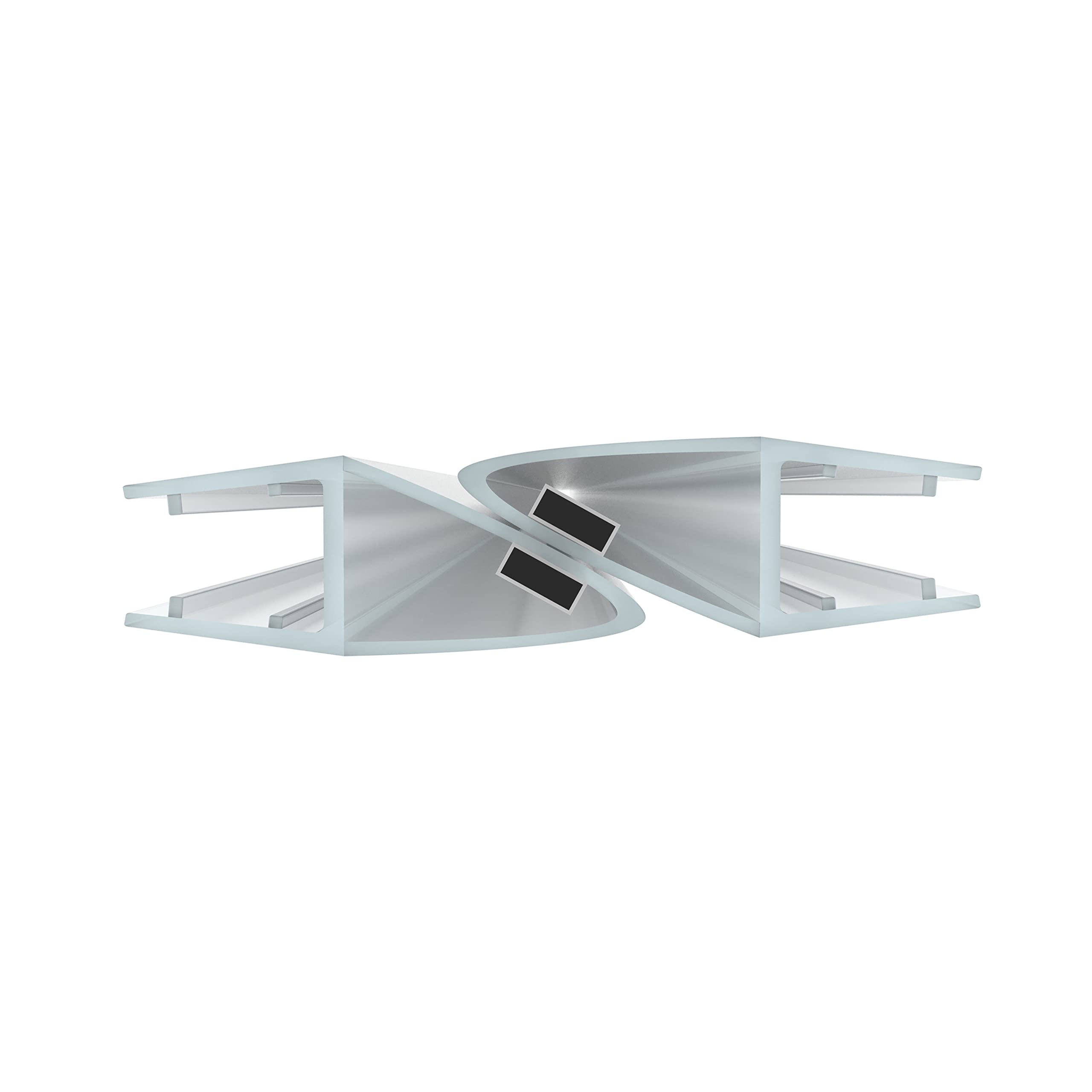 Wellba Premium afdichting voor douchedeur (1 x 70 cm) voor 6 mm 7 mm 8