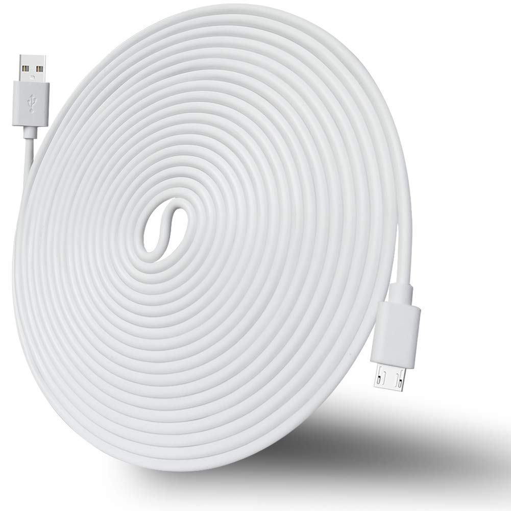 10FT USB Power Extension Cable for Wyze Cam,WyzeCam Pan,YI