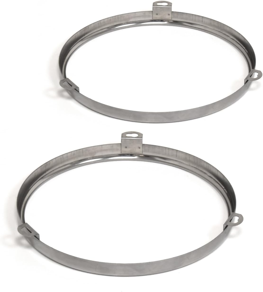 Headlight Retaining Ring Pair For International Harvester Scout II 1971-1979