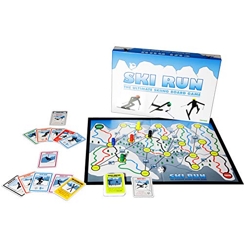 Wild Card Games SKI Run - Juego de mesa de ski para familia miniatura 4