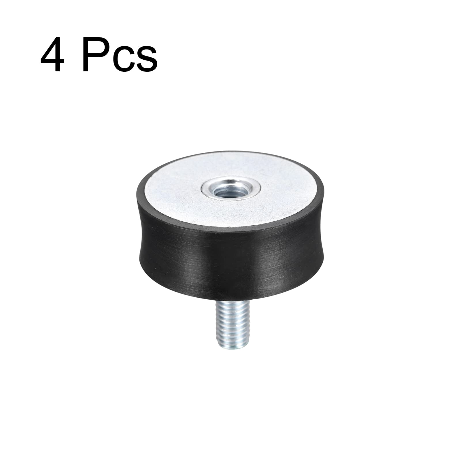sourcing map 30 x 20mm filetage M8 Silent Bloc Amortisseur Anti-vibration Support Caoutchouc