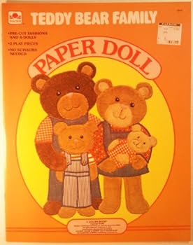 Paperback Teddy Bear Family Paperdoll (A Punch & Play Book) Book