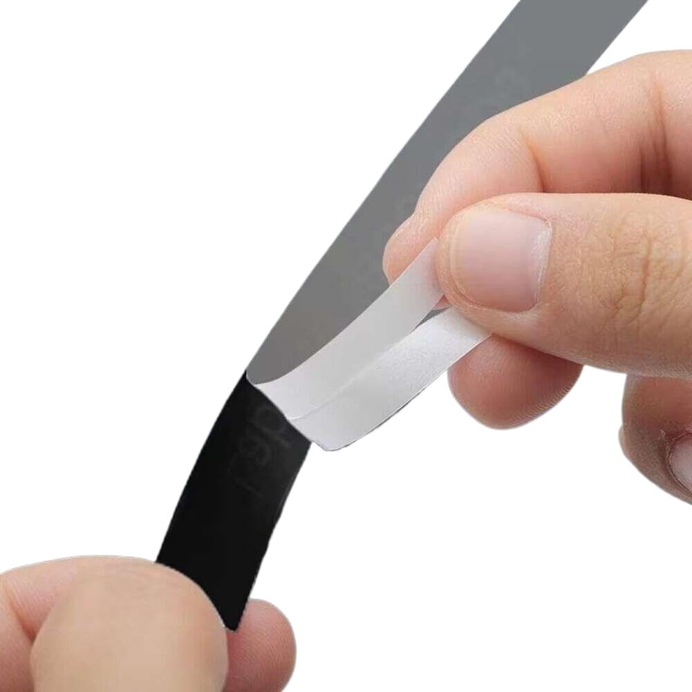 Cinta de etiquetas compatible con PT D200 PT D200G D210 TZe 335 TZ 325 TZe345 Blanco sobre negro 12 mm(5pk)
