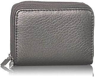 Buxton Pebble Wizard Wallet, Pewter