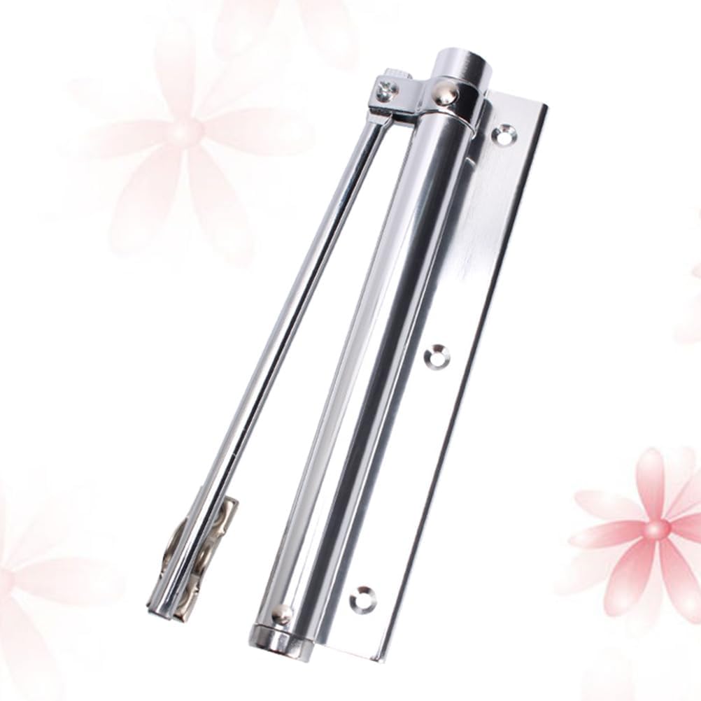 Automatic Door Closer 30Kg,Heavy Duty Adjustable Spring,Compatible for Wood Doors Home Use Silent Hinge Buffer