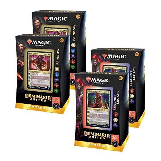 Magic: The Gathering Dominaria United Commander Decks | 4 Decks - 2 of Each Deck