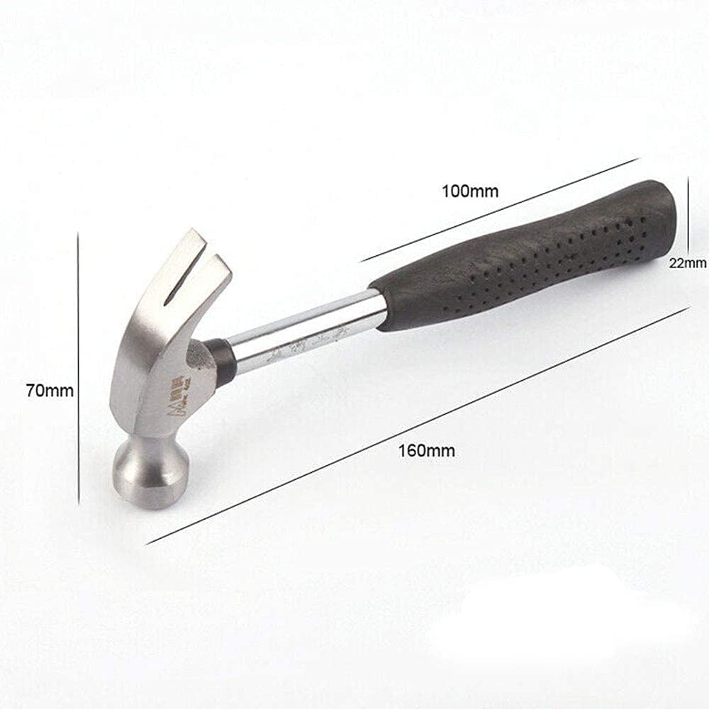 4 oz Children's Mini Claw Hammer 160mm Household Claw Hammer Iron Hammer Safety Handle Small Hammers Nails Tool