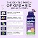 Wellements Organic Nighttime Gripe Water for Babies 1 Month+ (4 Fl Oz) - Baby Gripe Water for Bedtime Relief Gas, Colic & Fussiness - Herbs Promote a Peaceful Night’s Sleep - USDA Certified & Non GMO