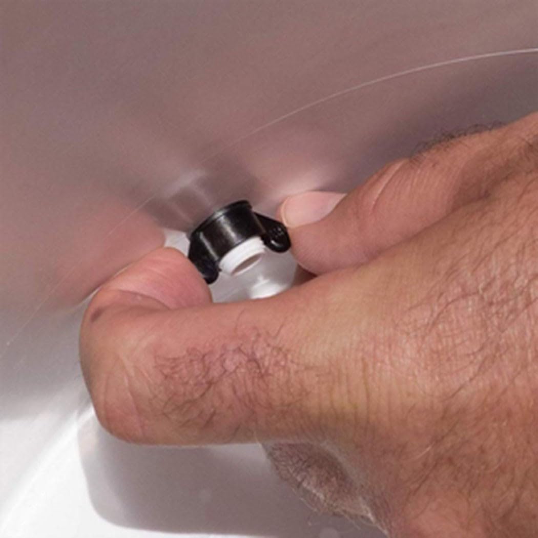10 tazze automatiche per polli e uccelli, con erogazione di acqua attivata a stantuffo, adatte per secchio o contenitore