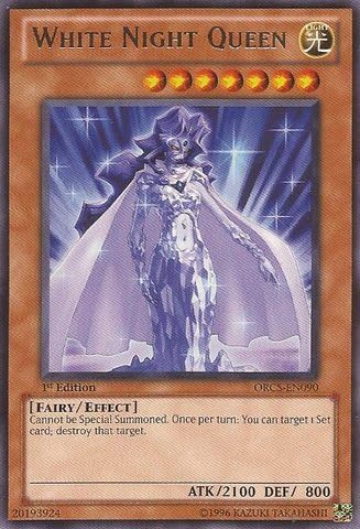 Yu-Gi-Oh - Reina de la Noche Blanca ORCS-EN090 - Orden del Caos - Edición ilimitada - Raro