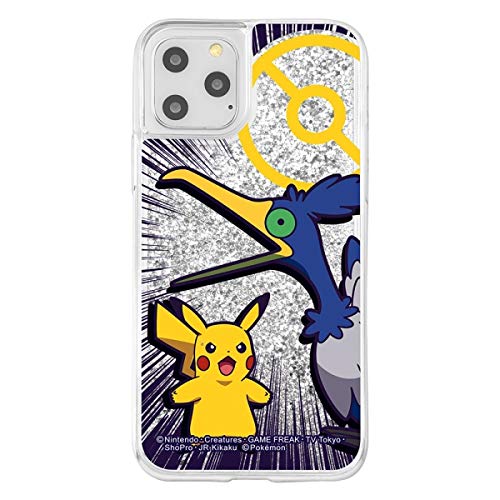 iPhone 11 Pro //ラメ グリッターケース/ポケットモンスター/ウッウ & ピカチュウ