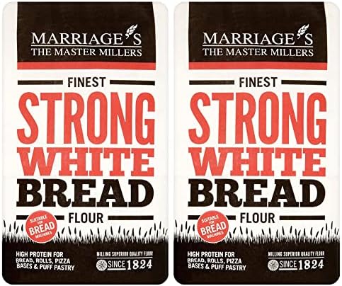 Marriage's Finest Strong White Flour 1.5kg - Pack of 2