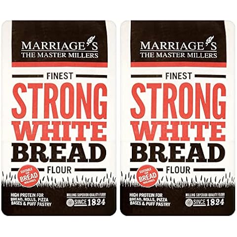 Marriage's Finest Strong White Flour 1.5kg - Pack of 2 Cover