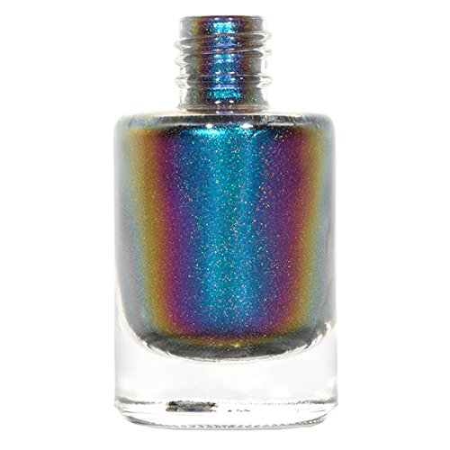 Image of ILNP Birefringence (H) - Blue, Purple, Red, Orange, Yellow, Green Color Shifting Ultra Chrome Holographic Nail Polish