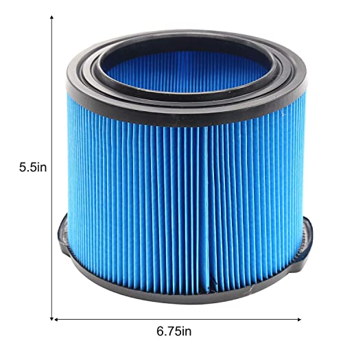 Image of 4 Pack VF3500 Replacement Filter for Ridgid Wet Dry Vac VF3500, WD3050, WD4070, WD4080, WD4522, 4000RV, 4500RV filters 3-4.5 Gallon Vacuums