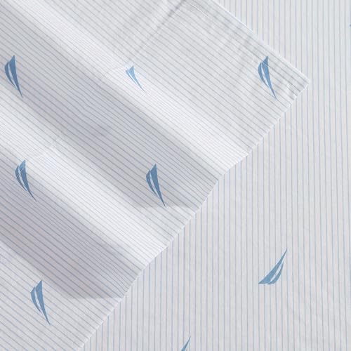 Ensemble de literie en percale de coton léger et respirant pour lit simple - 5