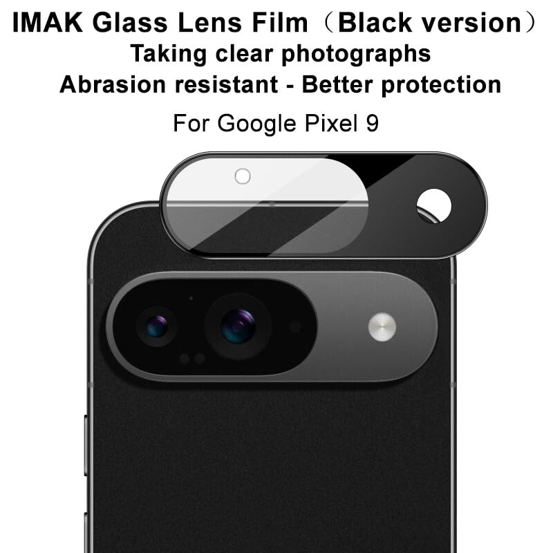 Image of ScreenUp Tempered Glass For Google Pixel 9 - Ultra Clear, 9H Scratch Resistant, Full Coverage, Easy Install Screen Protector