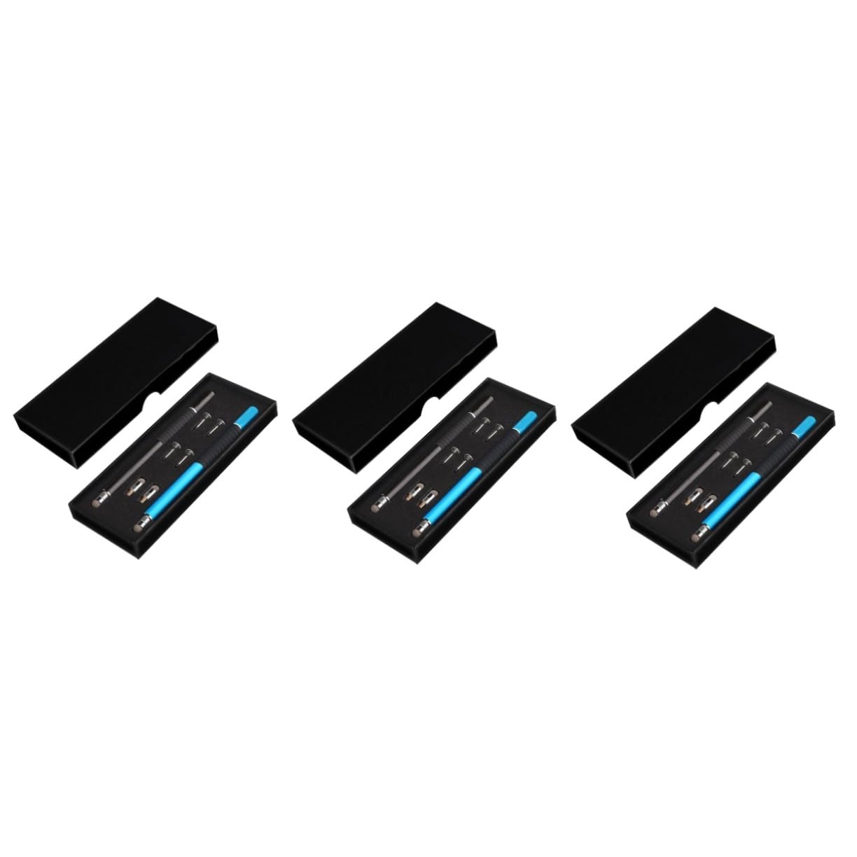 Housoutil 3 Set Penna Di Tocco Universale Stilo Schermo Stilo Touch Screen Penna Stilo Multi-Funzionale Stilo Tablet Penna Stilo Matita Stilo Penna Touch Screen In Metallo Sostituibile