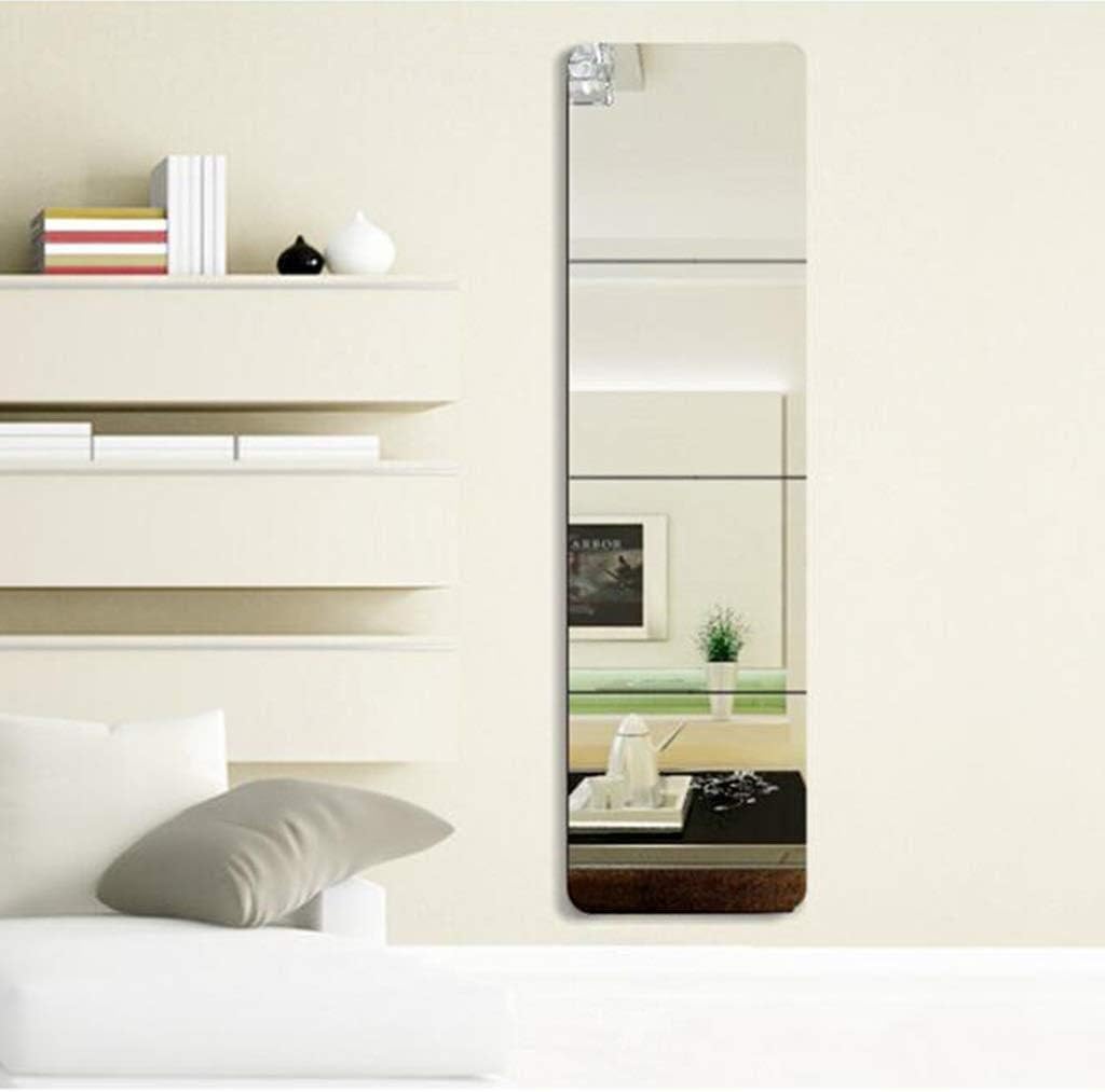 Full-Length Mirror DIY Stitching eless 4 Pieces Floor Mirror for Bathroom Bedroom Foyer AN1021 910
