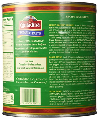 Contadine Tomato Paste, 111-Ounce - Thumbnail 3