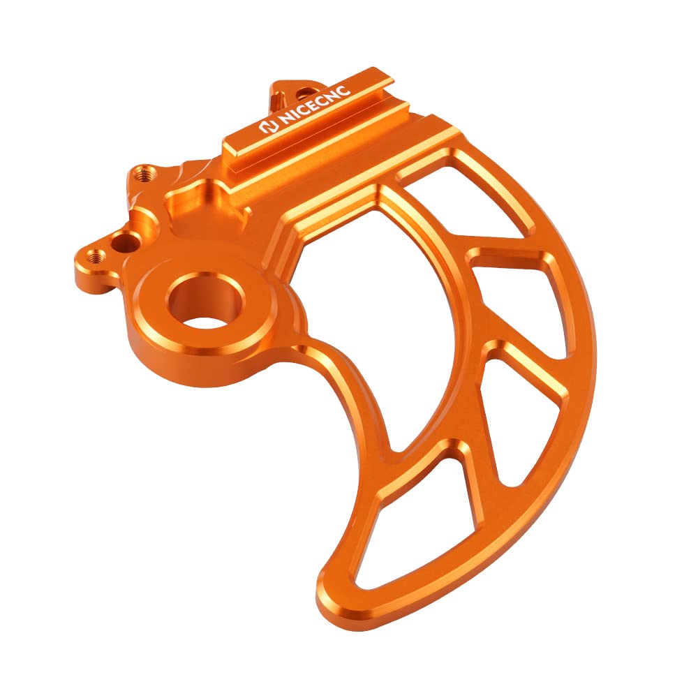 NICECNC Hinterer Bremsscheibenschutz Compatible with 890 Adventure/Adventure R 2021 2022, 790 Adventure/Adventure R 2019 2020 2021 2022, Compatible with Husqvarna Norden 901 2022-2023, Orange