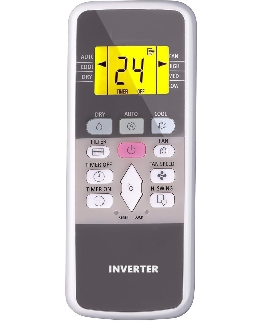 Premium Ac Remote Compatible for HITACHI 1.5Ton 3 Star Inverter Split Ac Remote no 220 with Backlight, Your Old Remote Must be Excat Same-image-39