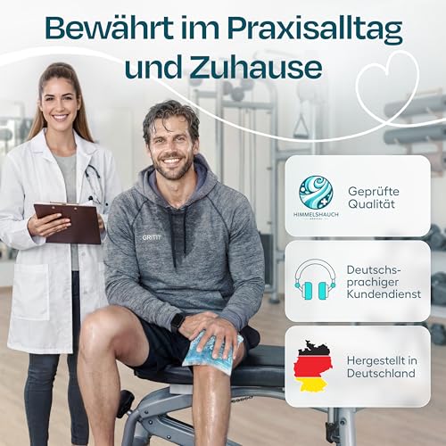 HIMMELSHAUCH MEDICAL Kühlpads 12x29cm | 2er Set Kühlpack | Kalt Warm Kompresse wiederverwendbar | Kühlakku Gel | Kühlpacks mit Kühlgel… – Ansicht 5