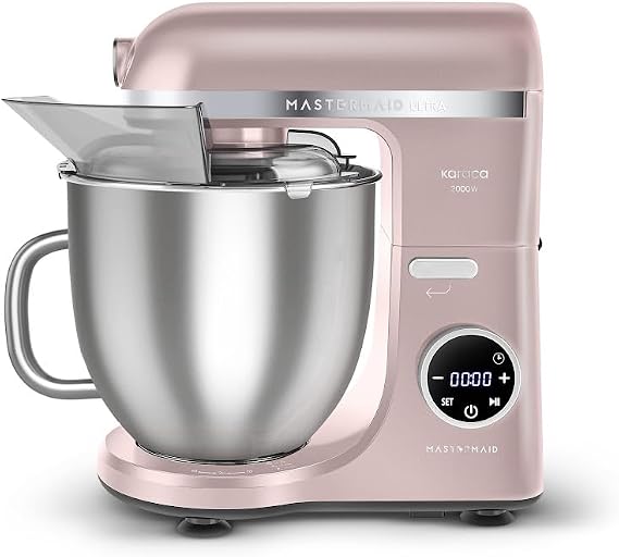 Karaca Mastermaid Chef Ultra D2000W Digital Display Dough Kneader Rosegold 7L