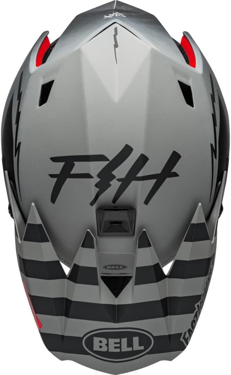 Bell Bike Full-10 Spherical Bicycle Helmets Fasthouse Happy Hour Matte Gray/Black Medium